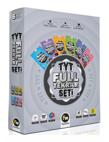 TYT Full Tekrar Seti F10 Yayınları